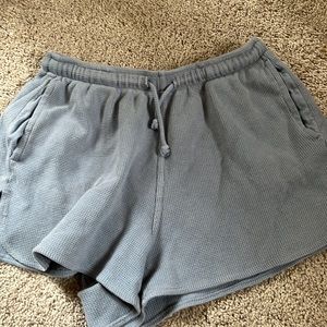 light blue brandy Melville summer thermal shorts *perfect condition*